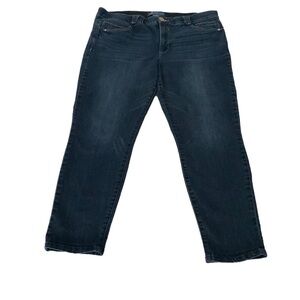 Democracy “Ab” solution Jeans, Size 16, Blue Denim
